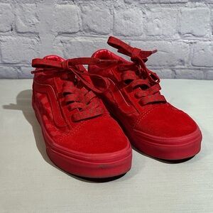 Vans Little kid Off The Wall Checkered Racer Red size 1